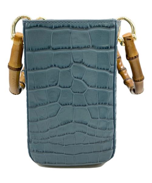 mieno（ミーノ）mieno (ミーノ) ハンドバッグ ブルーの古着・服飾アイテム