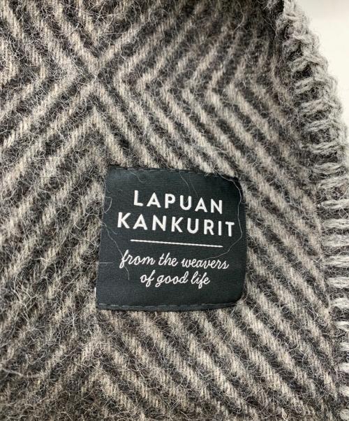 LAPUAN KANKURIT（ラプアンカンクリ）LAPUAN KANKURIT (ラプアンカンクリ) ショール グレーの古着・服飾アイテム
