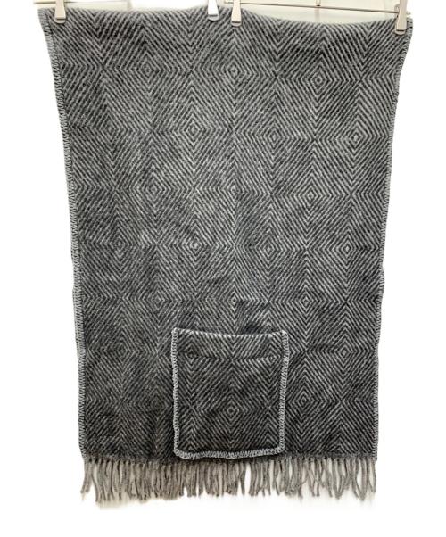 LAPUAN KANKURIT（ラプアンカンクリ）LAPUAN KANKURIT (ラプアンカンクリ) ショール グレーの古着・服飾アイテム