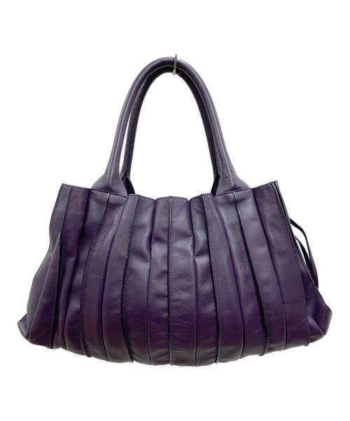 LUPO（ルポ）LUPO (ルポ) ハンドバッグ パープルの古着・服飾アイテム