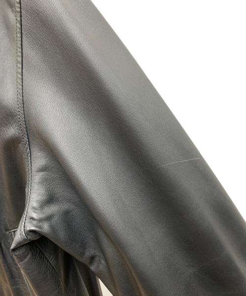 Wind Armor（ウィンドアーマー）Wind Armor (ウィンドアーマー) レザージャケット ブラック サイズ:Mの古着・服飾アイテム