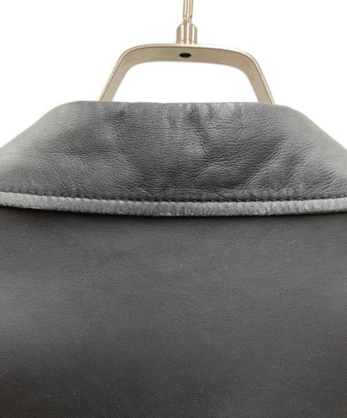 Wind Armor（ウィンドアーマー）Wind Armor (ウィンドアーマー) レザージャケット ブラック サイズ:Mの古着・服飾アイテム