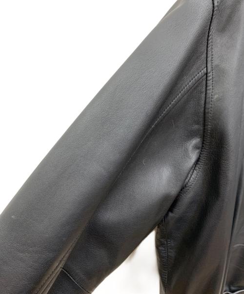 Wind Armor（ウィンドアーマー）Wind Armor (ウィンドアーマー) レザージャケット ブラック サイズ:Mの古着・服飾アイテム