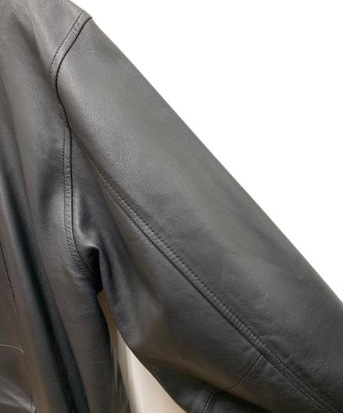 Wind Armor（ウィンドアーマー）Wind Armor (ウィンドアーマー) レザージャケット ブラック サイズ:Mの古着・服飾アイテム