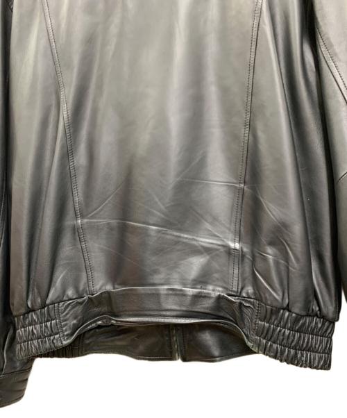 Wind Armor（ウィンドアーマー）Wind Armor (ウィンドアーマー) レザージャケット ブラック サイズ:Mの古着・服飾アイテム