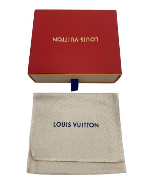 LOUIS VUITTON（ルイ ヴィトン）LOUIS VUITTON (ルイ ヴィトン) 3つ折り財布　ポルトフォイユ･ヴィクトリーヌ ブラック×ベージュの古着・服飾アイテム