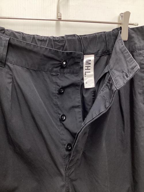 MHL（エムエイチエル）MHL (エムエイチエル) パンツ ブラック サイズ:Mの古着・服飾アイテム