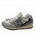 NEW BALANCE (ニューバランス) ローカットスニーカー グレー×ホワイト サイズ:27.5：9000円