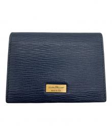 Salvatore Ferragamo（サルヴァトーレ フェラガモ）の古着「名刺入れ」｜ネイビー