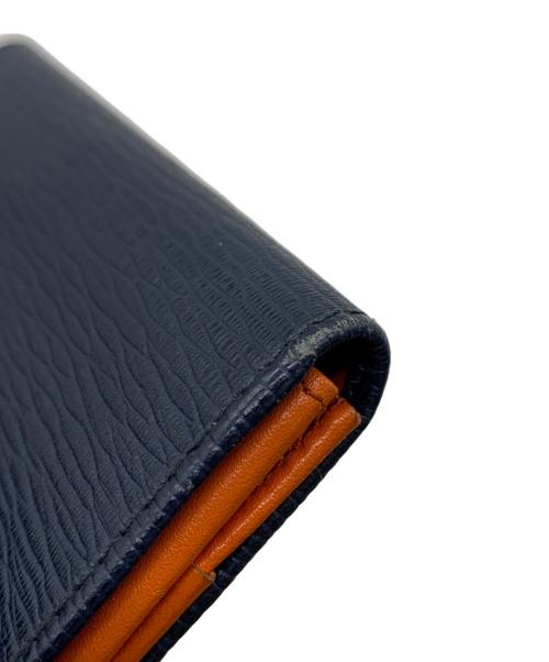 Salvatore Ferragamo（サルヴァトーレ フェラガモ）Salvatore Ferragamo (サルヴァトーレ フェラガモ) 名刺入れ ネイビーの古着・服飾アイテム