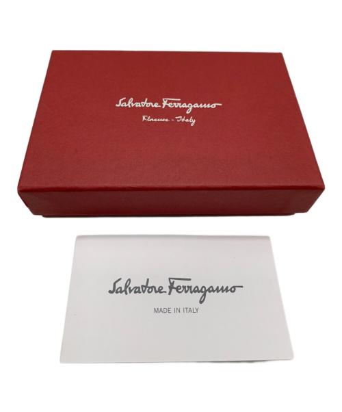Salvatore Ferragamo（サルヴァトーレ フェラガモ）Salvatore Ferragamo (サルヴァトーレ フェラガモ) 名刺入れ ネイビーの古着・服飾アイテム