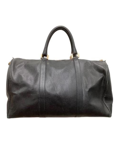 CHANEL（シャネル）CHANEL (シャネル) ココマークボストンバッグ ブラックの古着・服飾アイテム