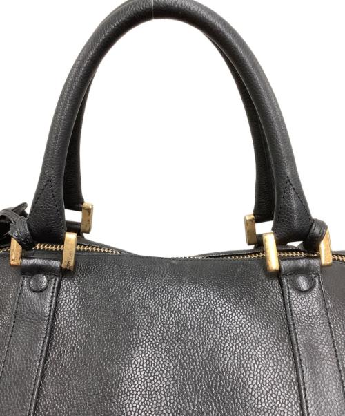 CHANEL（シャネル）CHANEL (シャネル) ココマークボストンバッグ ブラックの古着・服飾アイテム