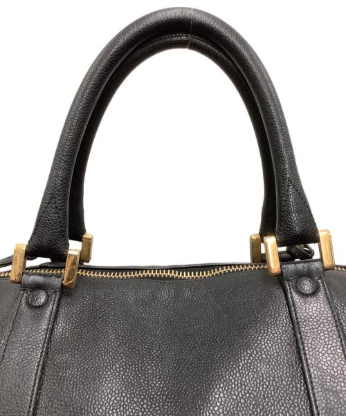 CHANEL（シャネル）CHANEL (シャネル) ココマークボストンバッグ ブラックの古着・服飾アイテム
