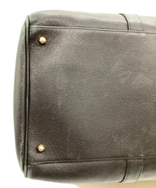 CHANEL（シャネル）CHANEL (シャネル) ココマークボストンバッグ ブラックの古着・服飾アイテム