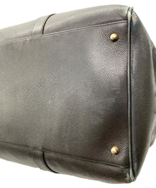 CHANEL（シャネル）CHANEL (シャネル) ココマークボストンバッグ ブラックの古着・服飾アイテム