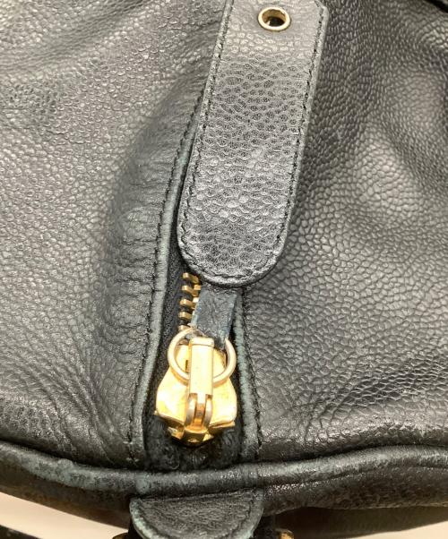 CHANEL（シャネル）CHANEL (シャネル) ココマークボストンバッグ ブラックの古着・服飾アイテム
