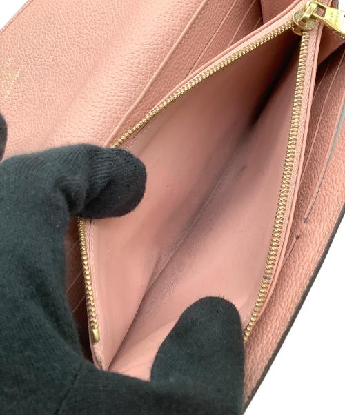 LOUIS VUITTON（ルイ ヴィトン）LOUIS VUITTON (ルイ ヴィトン) 長財布　ポルトフォイユ・サラ ピンクの古着・服飾アイテム