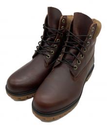 Timberland（ティンバーランド）の古着「ブーツ　Heritage 6inch Lace Waterproof Boot Full Grain」｜ブラウン