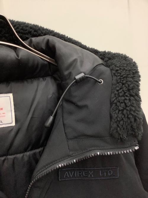 AVIREX（アヴィレックス）AVIREX (アヴィレックス) 中綿ジャケット ブラック サイズ:Lの古着・服飾アイテム