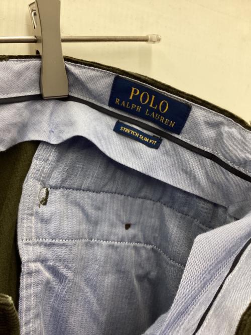 POLO RALPH LAUREN（ポロ・ラルフローレン）POLO RALPH LAUREN (ポロ・ラルフローレン) コーデュロイパンツ カーキ サイズ:36の古着・服飾アイテム