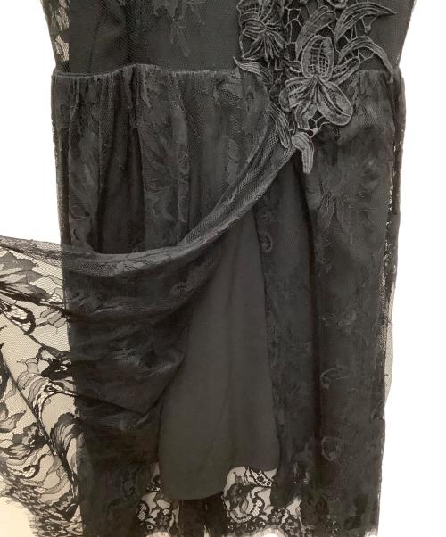 FRAY ID（フレイ アイディー）FRAY ID (フレイ アイディー) ノースリーブワンピース ブラックの古着・服飾アイテム