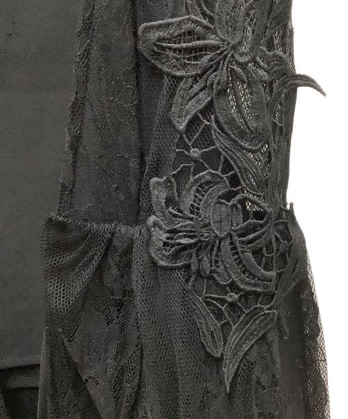 FRAY ID（フレイ アイディー）FRAY ID (フレイ アイディー) ノースリーブワンピース ブラックの古着・服飾アイテム