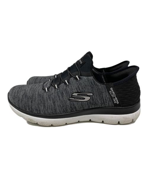 SKECHERS（スケッチャーズ）SKECHERS (スケッチャーズ) スニーカー ブラック×グレー サイズ:25の古着・服飾アイテム