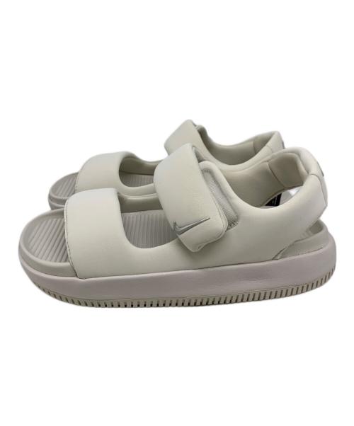 NIKE（ナイキ）NIKE (ナイキ) W CALM SANDAL アイボリー サイズ:25 未使用品の古着・服飾アイテム