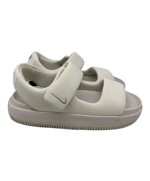 NIKE（ナイキ）NIKE (ナイキ) W CALM SANDAL アイボリー サイズ:25 未使用品の古着・服飾アイテム