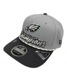 New Era×NFL（ニューエラ）の古着「キャップ　SUPER BOWL LIX CHAMPIONS」｜グレー