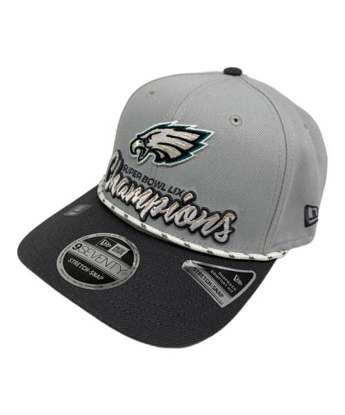 New Era（ニューエラ）New Era (ニューエラ) NFL (エヌエフエル) キャップ　SUPER BOWL LIX CHAMPIONS グレー サイズ:9SEVENTYの古着・服飾アイテム