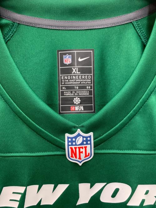 NIKE（ナイキ）NIKE (ナイキ) NFL (エヌエフエル) ゲームシャツ グリーン サイズ:XL 未使用品の古着・服飾アイテム
