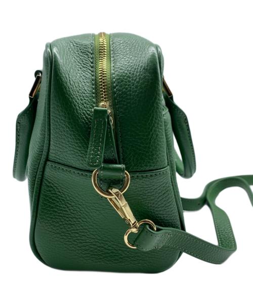 ZAKKA BOX（ザッカボックス）ZAKKA BOX (ザッカボックス) 2WAYレザーショルダーバッグ グリーンの古着・服飾アイテム