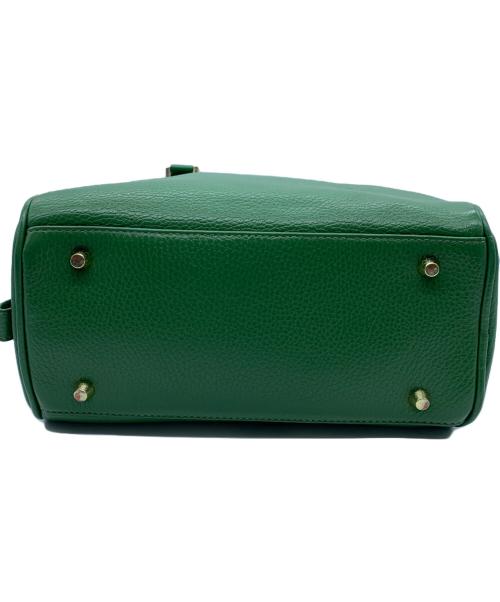 ZAKKA BOX（ザッカボックス）ZAKKA BOX (ザッカボックス) 2WAYレザーショルダーバッグ グリーンの古着・服飾アイテム