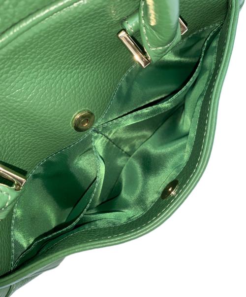 ZAKKA BOX（ザッカボックス）ZAKKA BOX (ザッカボックス) 2WAYレザーショルダーバッグ グリーンの古着・服飾アイテム