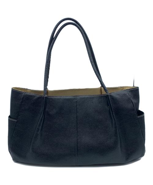 LILY（リリィ）LILY (リリィ) レザートートバッグ ブラックの古着・服飾アイテム