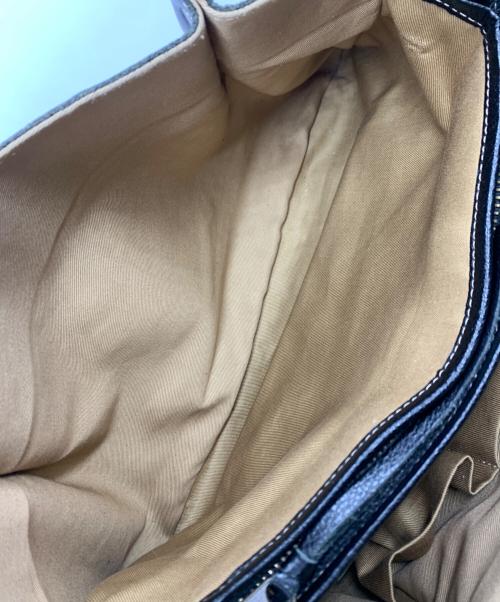 LILY（リリィ）LILY (リリィ) レザートートバッグ ブラックの古着・服飾アイテム