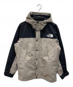 THE NORTH FACEザ ノース フェイス）の古着「マウンテンパーカー」｜ベージュ×ブラック