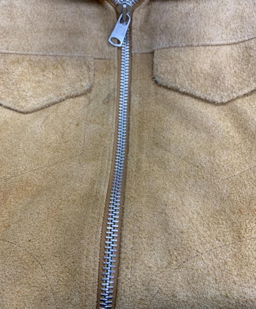 nonnative（ノンネイティブ）nonnative (ノンネイティブ) スゥエードレザージャケット ベージュの古着・服飾アイテム