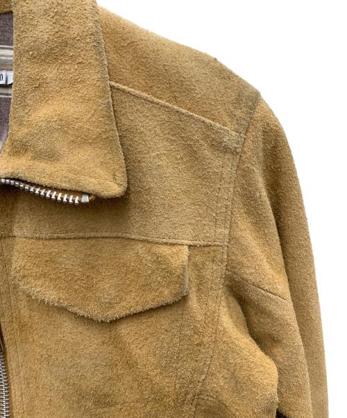 nonnative（ノンネイティブ）nonnative (ノンネイティブ) スゥエードレザージャケット ベージュの古着・服飾アイテム