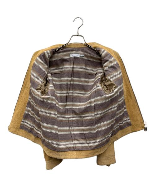 nonnative（ノンネイティブ）nonnative (ノンネイティブ) スゥエードレザージャケット ベージュの古着・服飾アイテム