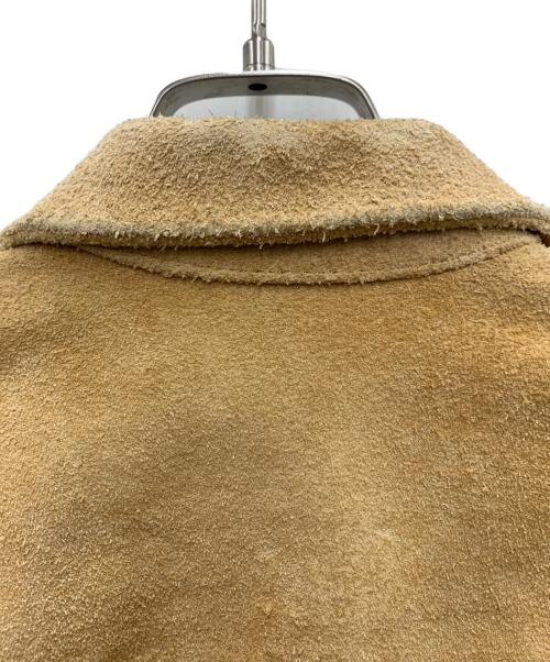 nonnative（ノンネイティブ）nonnative (ノンネイティブ) スゥエードレザージャケット ベージュの古着・服飾アイテム