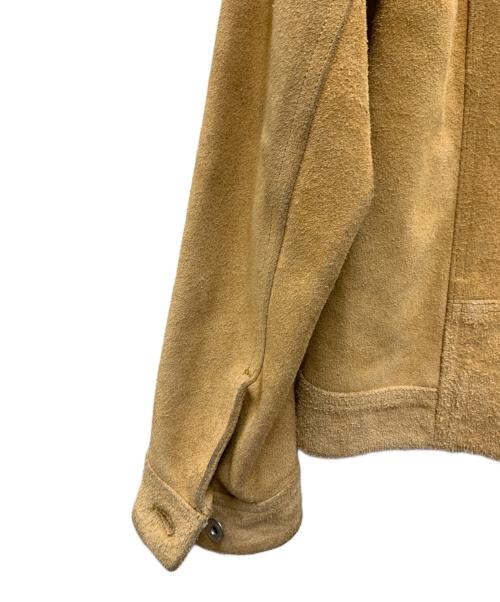 nonnative（ノンネイティブ）nonnative (ノンネイティブ) スゥエードレザージャケット ベージュの古着・服飾アイテム