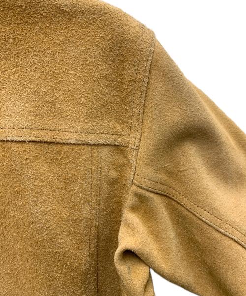 nonnative（ノンネイティブ）nonnative (ノンネイティブ) スゥエードレザージャケット ベージュの古着・服飾アイテム
