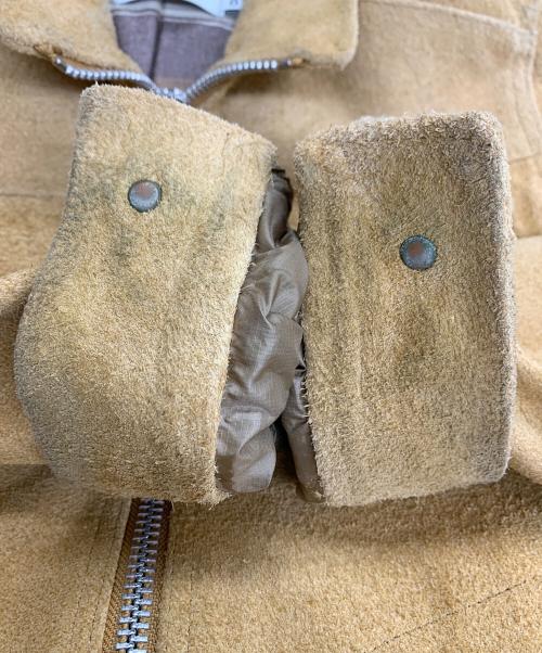 nonnative（ノンネイティブ）nonnative (ノンネイティブ) スゥエードレザージャケット ベージュの古着・服飾アイテム