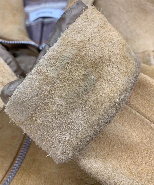 nonnative（ノンネイティブ）nonnative (ノンネイティブ) スゥエードレザージャケット ベージュの古着・服飾アイテム