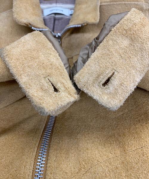 nonnative（ノンネイティブ）nonnative (ノンネイティブ) スゥエードレザージャケット ベージュの古着・服飾アイテム