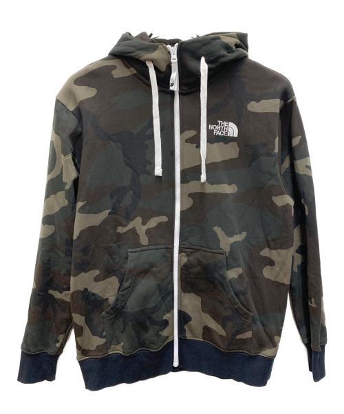 THE NORTH FACE（ザ ノース フェイス）THE NORTH FACE (ザ ノース フェイス) ジップパーカー グリーン サイズ:Lの古着・服飾アイテム