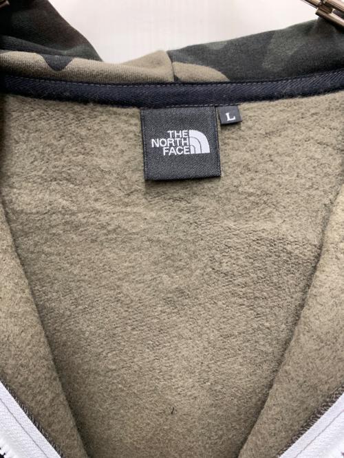 THE NORTH FACE（ザ ノース フェイス）THE NORTH FACE (ザ ノース フェイス) ジップパーカー グリーン サイズ:Lの古着・服飾アイテム